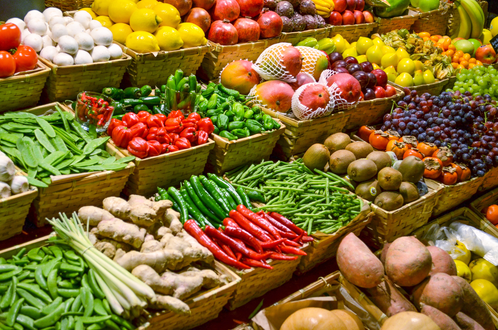 Produce display